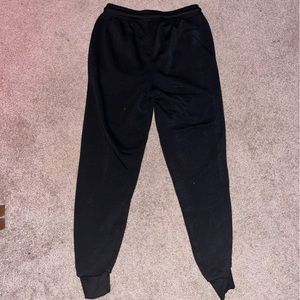 Black sweat pants worn once
